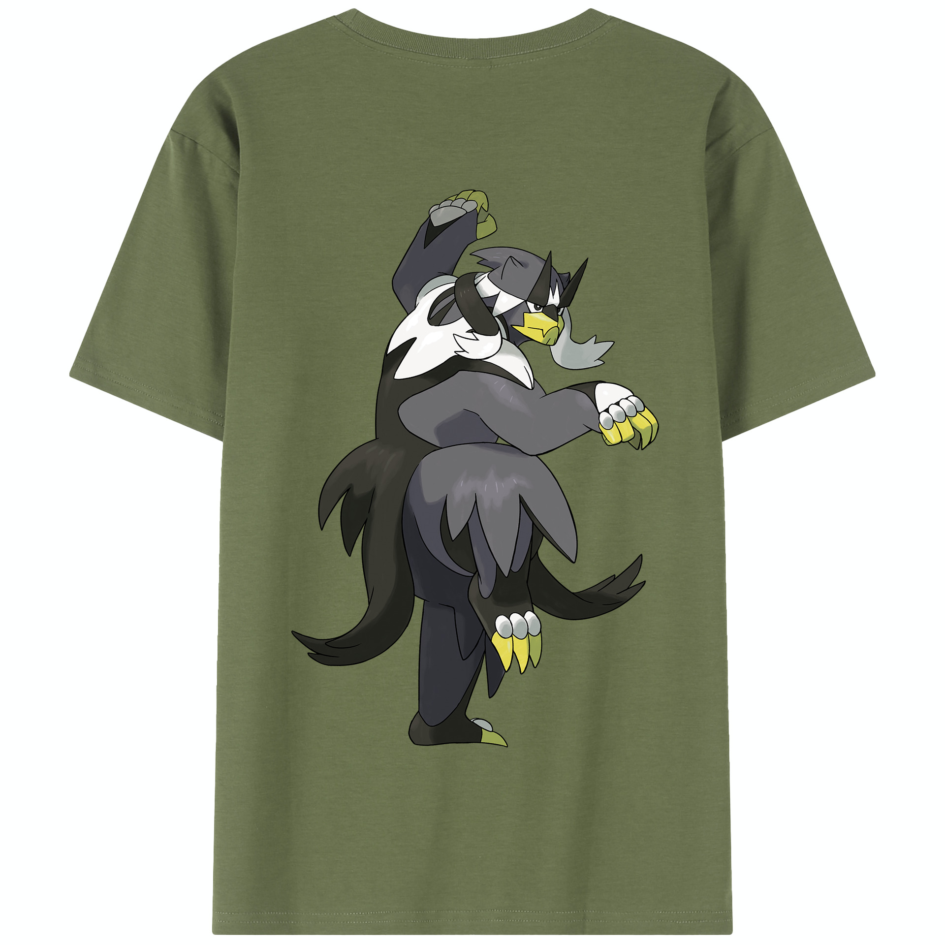 （画像用） ポケットモンスター Pokémon 綿100％半袖Tシャツ（背面プリント）